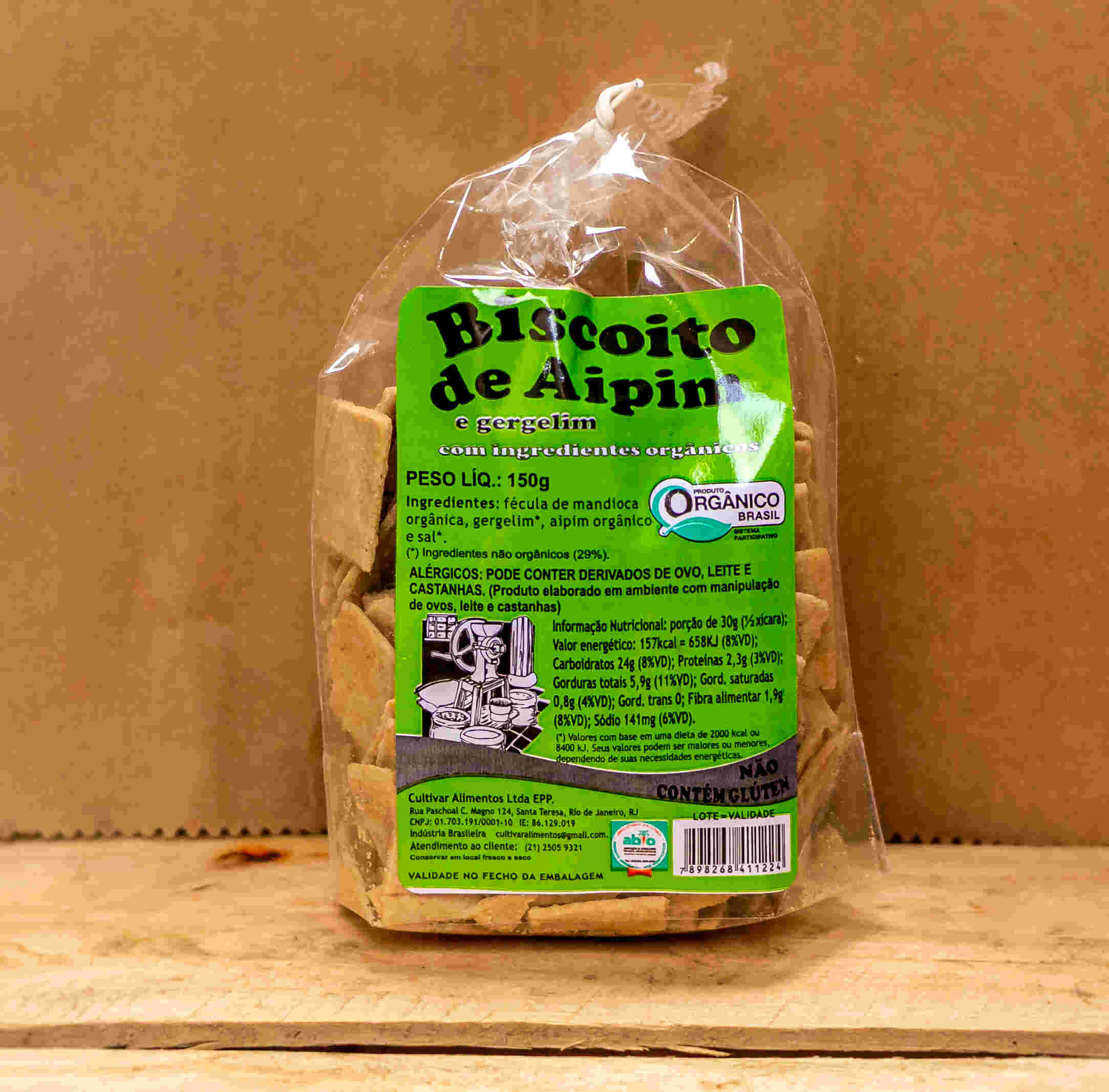 Biscoito de aipim (sem glúten)
