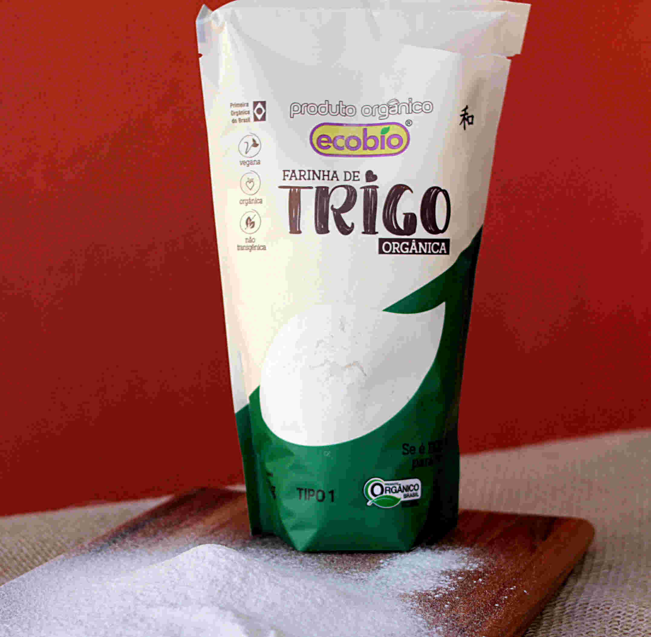 Farinha de trigo branca