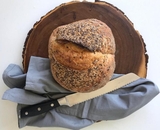 Pão Dois Grãos - Fermentação Natural